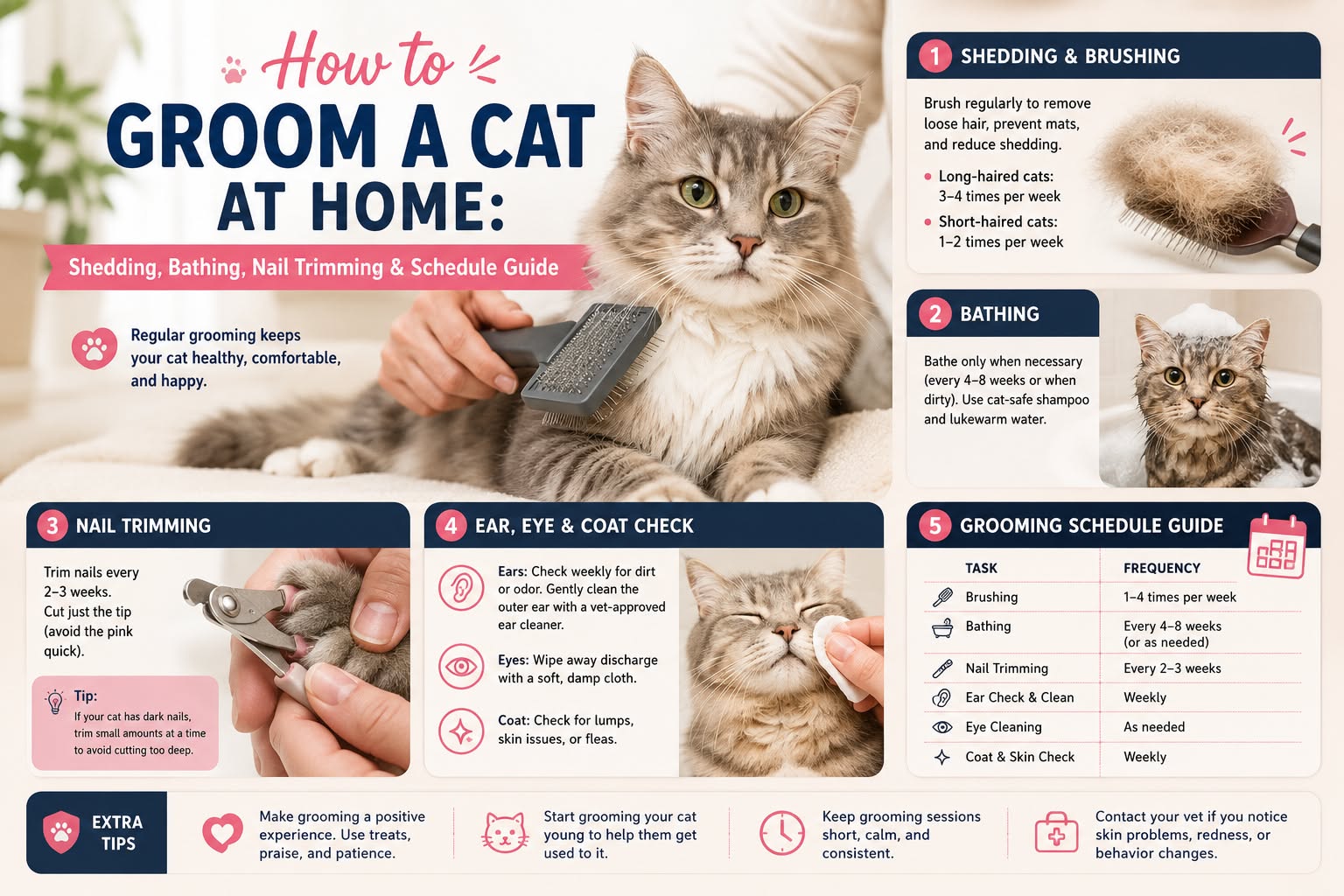 Grooming Your Cat at Home: Essential Techniques